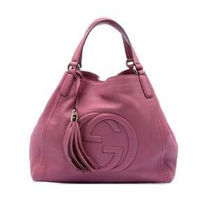Gucci Soho Shoulder Bag Leather Medium #256220G10B